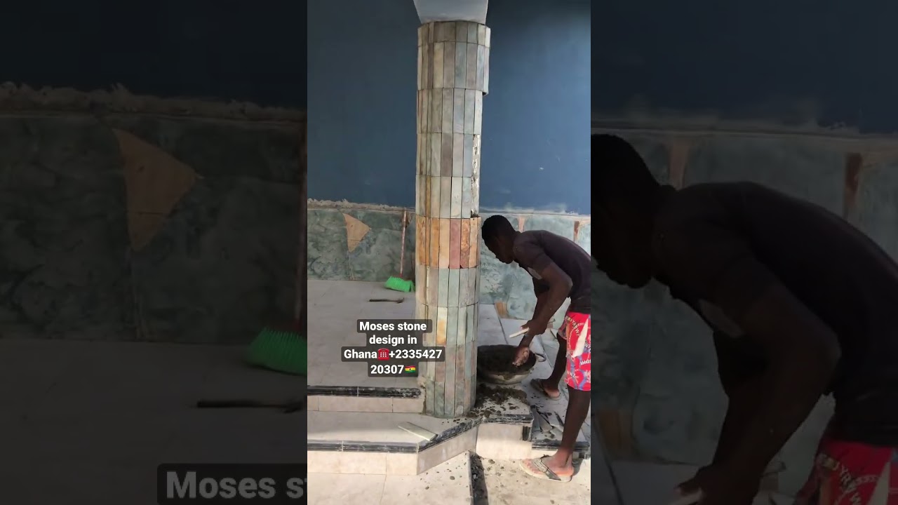 My perfect work at Ablekuma JOMA as well . Ghana local stone is forever no destroyed✅ & beautiful🤩