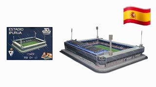 Ipurua Stadium Eibar 3D Puzzle by Eleven Force® - Step by Step