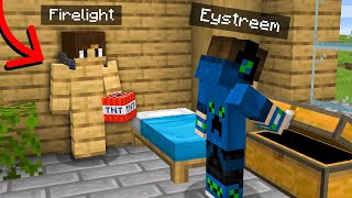 I Secretly Moved into Eystreem’s House in Minecraft