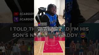 I TOLD THIS OLD HEAD I'M HIS SON'S NEW STEP DADDY 😂 #nba2kcommunity #nba2k25 #shorts