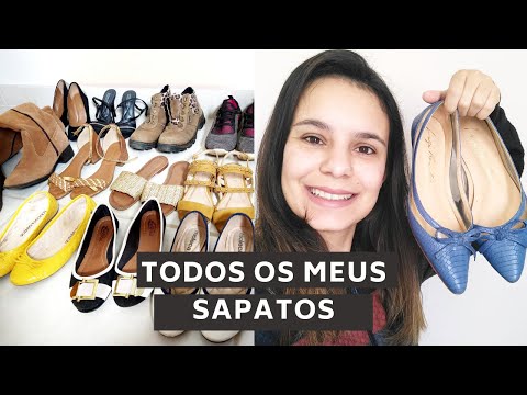 Minimalismo: Mostrando todos os meus SAPATOS!