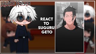 React to Suguru Geto | Jujutsu Kaisen  [RU/ENG]