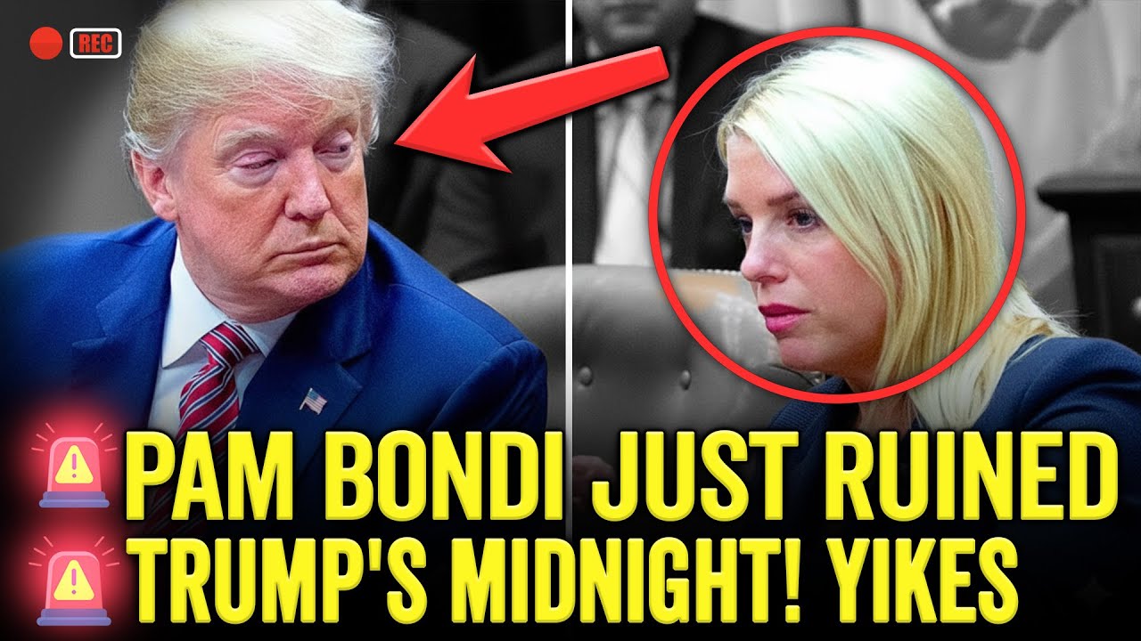 Trump's Midnight ERUPTS As Pam Bondi's ELECTION SCHEME Just LEAKED🚨