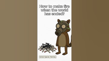 How to Create a Fire in a Post-Apocalyptic World? #shorts #science