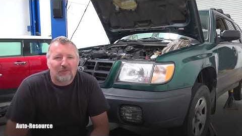 Subaru Timing Belt Replacement Service - Removal