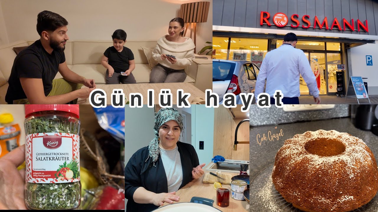 Kadirle mini alışveriş yaptık akşama pizza yaptık çocukların oyun keyfi ❤️