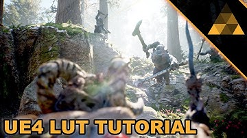 How to use LUT Maps for Color Grading in Unreal Engine 4 Tutorial