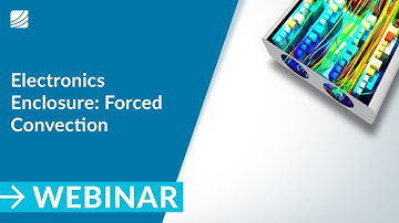 Thermal Analysis of an Electronics Enclosure - Forced Convection Simulation