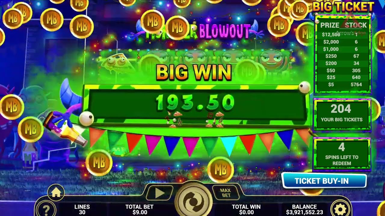 Monster Blowout - Arrow's Edge - Big Win