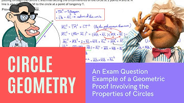 Geometric Proof Involving Circles