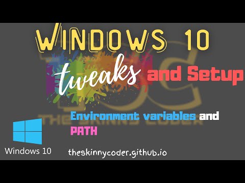 PATH and Environment Variables in Windows 10 | How to Add to PATH | Windows 10 Series