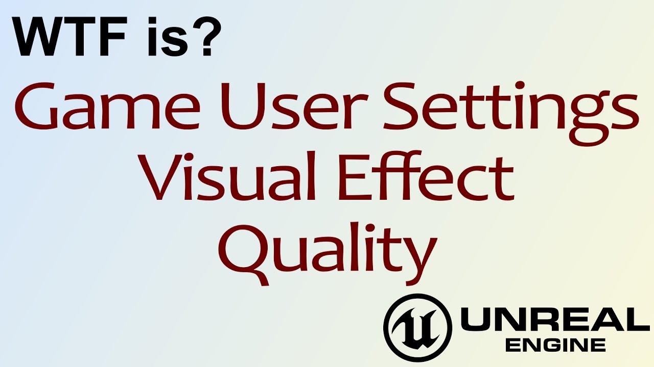 Effect quality. Resolution Scale. View distance quality.