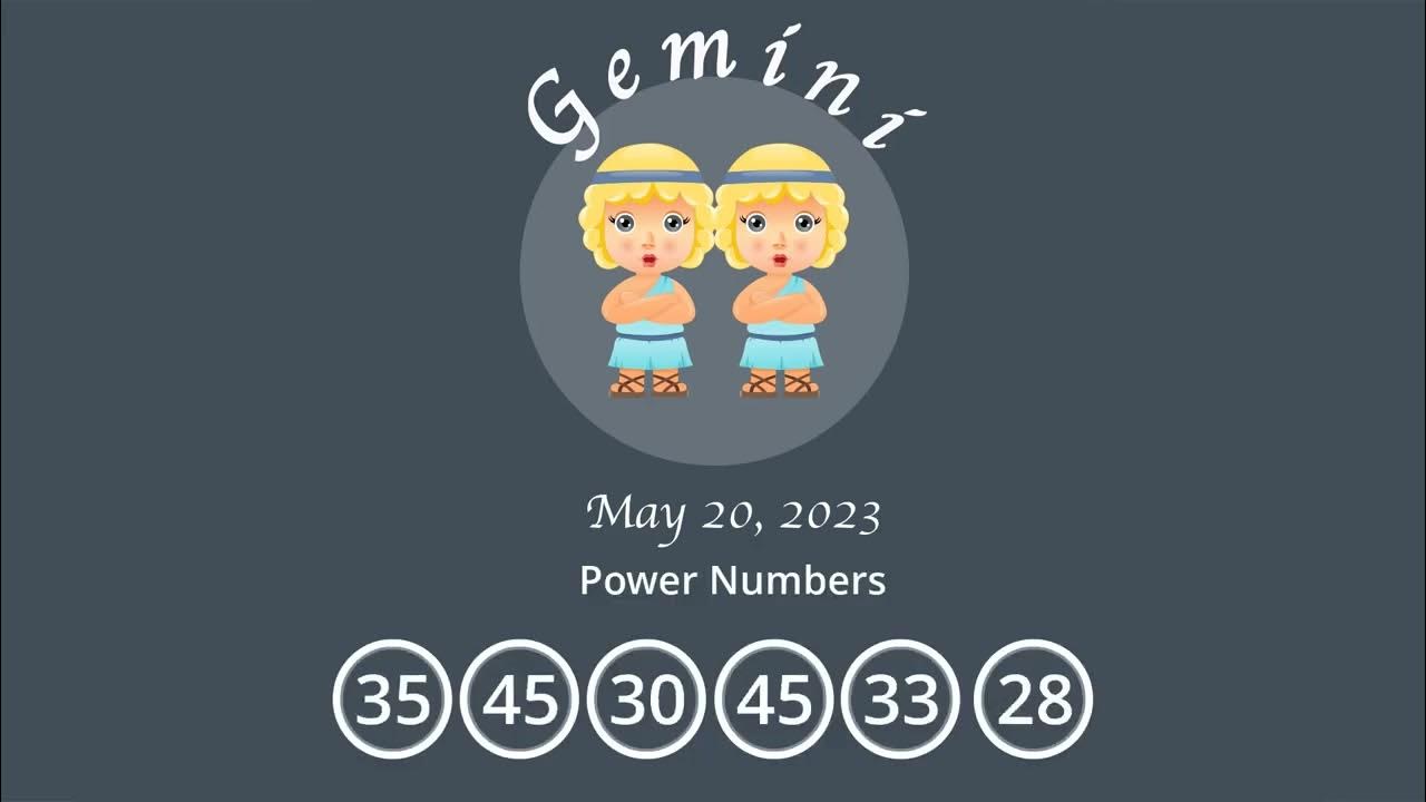 Gemini horoscope for May 20, 2023 YouTube