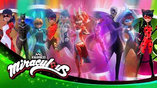 🐞Miraculous | All Unifications from Season 1 to 6🐾