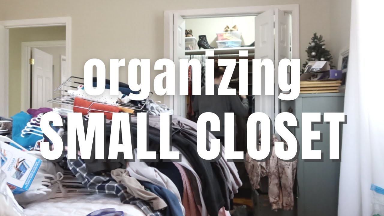 Small Closet Organization Organize with Me YouTube