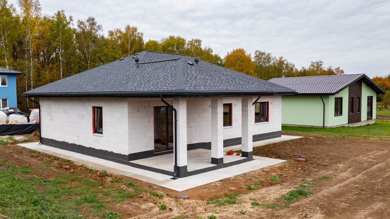 Обзор дома из премиум газобетона IstKult