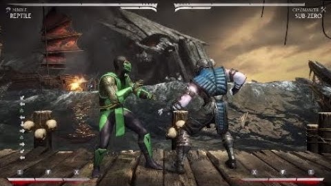Mortal kombat XL Reptile (Nimble) Combos tutorial