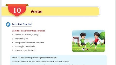 Verbs | Ch-10 | Class-06 | Collins English grammar and compositions book | Explain by R.N Mandal sir