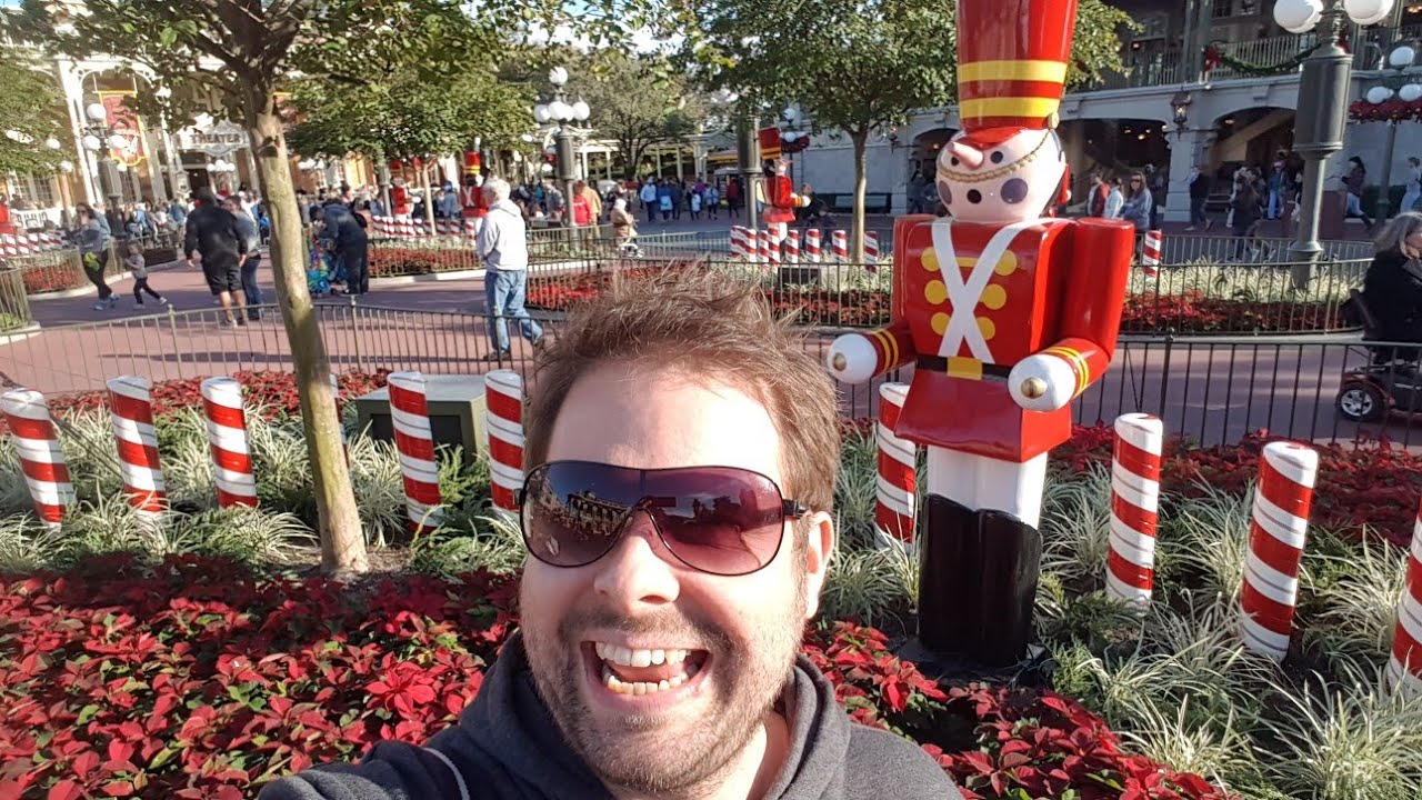 Main Street USA Magic Kingdom Christmas Decorations