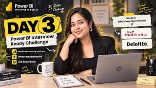 Full Power BI Interview Q3: Calculated Column vs Measure (Asked in Deloitte & TCS) | Day 3/30 | Freshers Guide