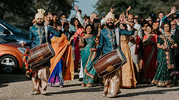 Drummers Delight | Dhol Players | The ULTIMATE Wedding Entrance