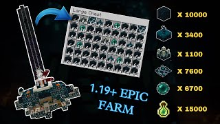 Sculk Farm 1.19 Plus Unlimited XP, Sculk blocks, sensors vein & Shrieker | Minecraft