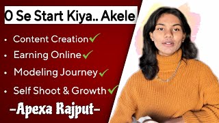 From Zero to Self-Made | How I Started Content Creation, Modeling & Earning Online (My Real Journey)