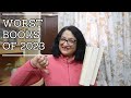Books that didnt quite hit the mark  worst reads of 2023