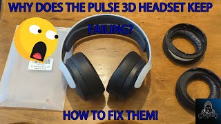 PS5 Pulse 3D Headset  How To Change The Earpads When They Fail