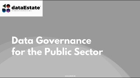 dataEstate® for the Public Sector