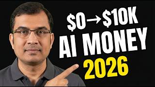 How to Make Money Using AI in 2026 (Complete Beginner's Guide)