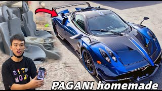 How I made my own special racing chair for Pagani Huayra