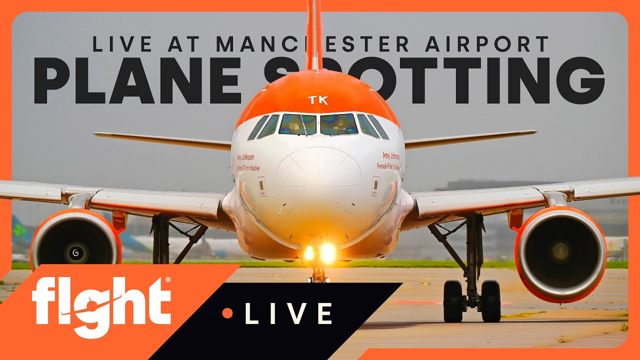 ♦️ LIVE Manchester Airport Plane Spotting - 23/02/26