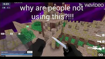 How to land Castle jump (New map) #Kirka.io