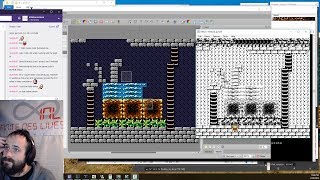 Alwa's NES Awakening fan-port Stream #6 import binary nametable data into cc65 project