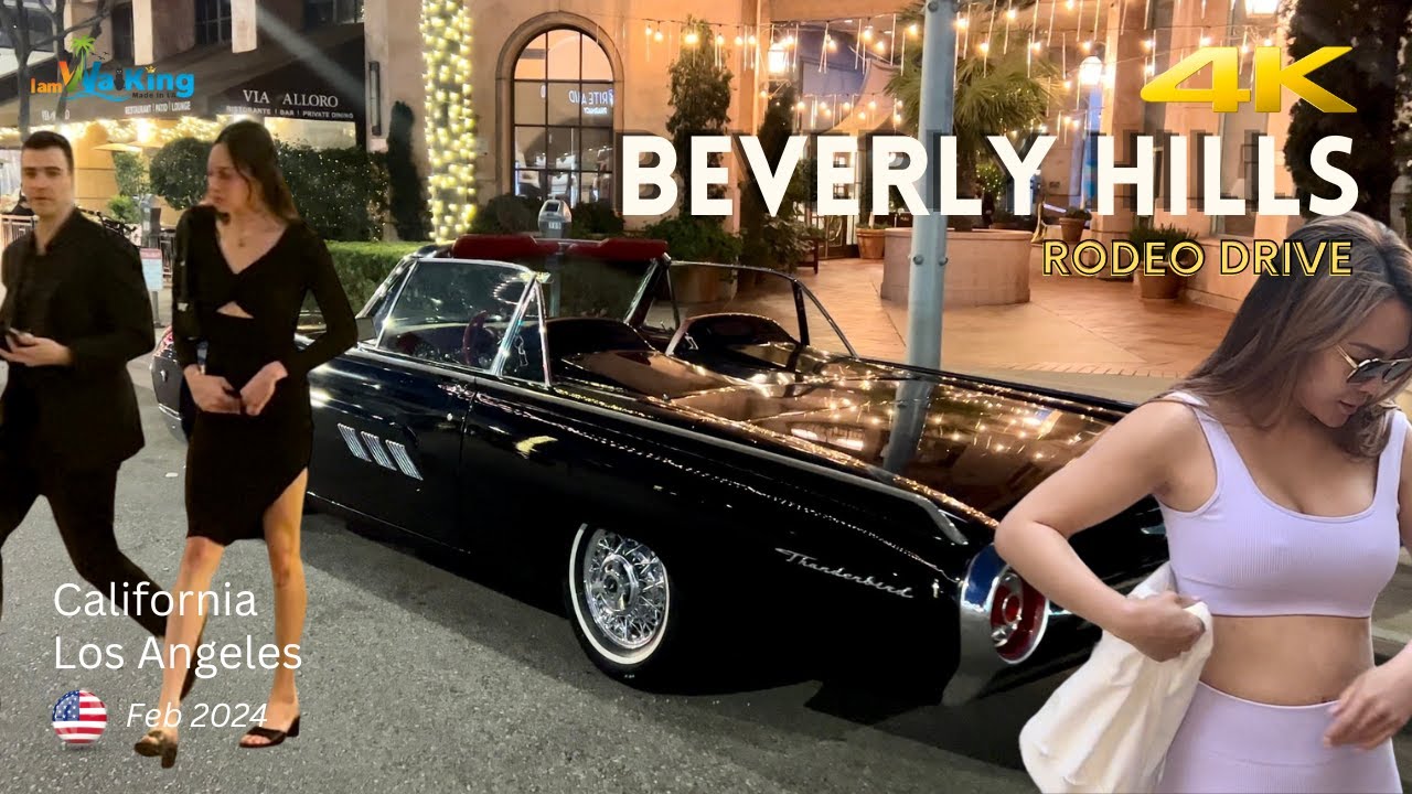 BEVERLY HILLS 🌴 Rodeo Drive 💎 [4K] California 🇺🇸 - YouTube