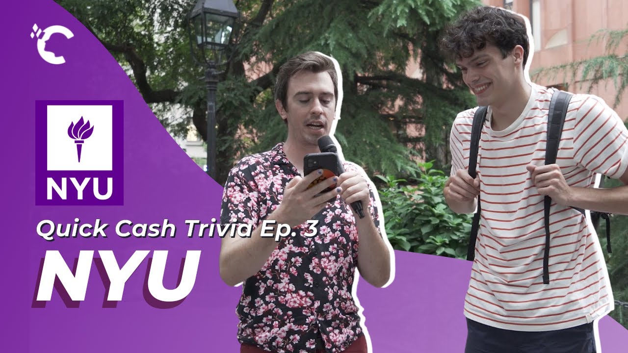 College Quick Cash Trivia Ep. 3 NYU YouTube
