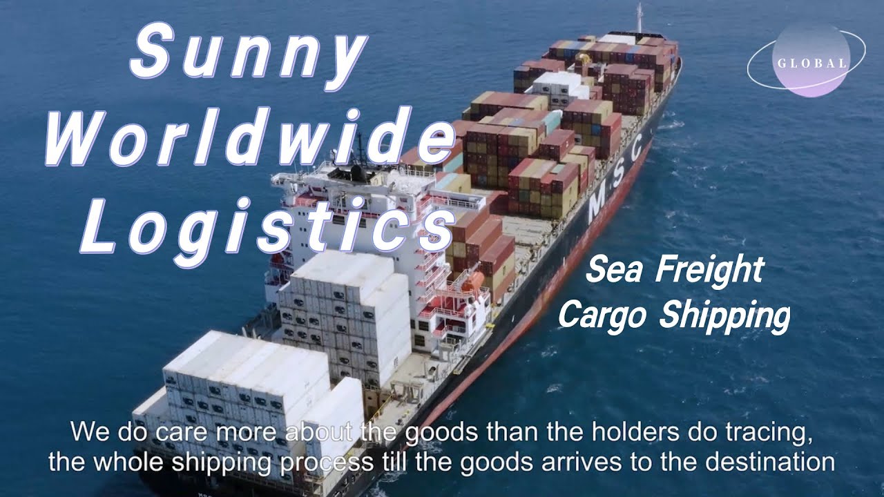 Sunny Worldwide Logistics Sea Freight Overseas Cargo Shipping