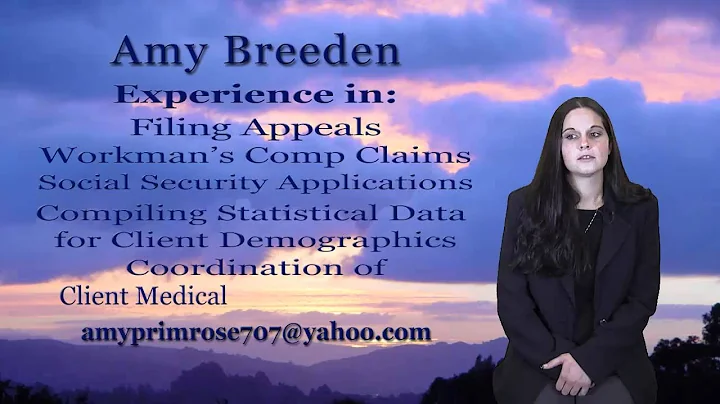 Amy Breeden Video Resume