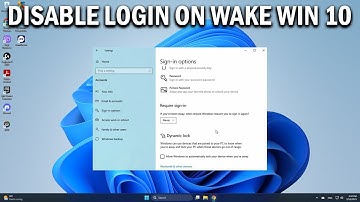 How To Disable Login Screen on Windows 10 After Sleep - Easy Fix