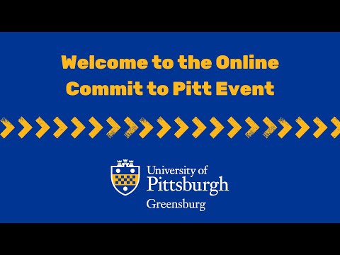 Online Commit to Pitt Program 2022