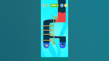 save the fish Level 7 - mobile game/fishdom #shorts