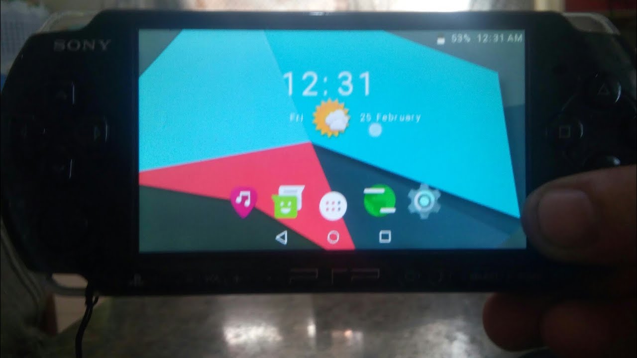 Emulador de android para (PSP)!!! - YouTube