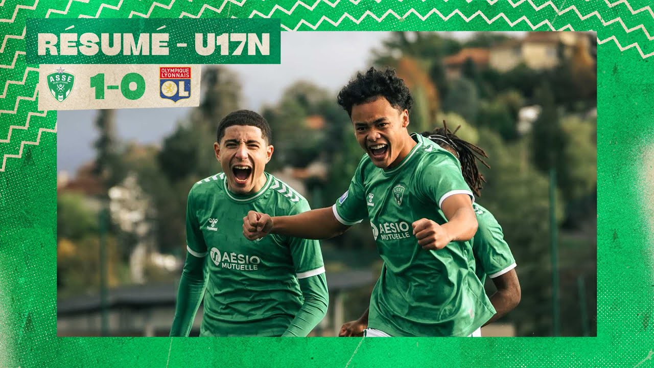 U17N : ASSE 1-0 Lyon 