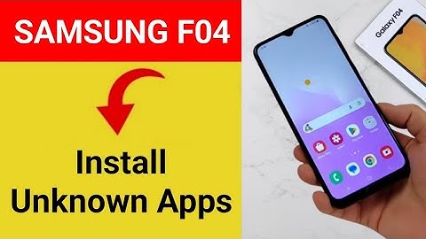 How to install unknown apps, install APK, Samsung Galaxy F04 me third party app install kaise karen,