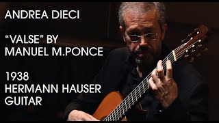 'A TRIBUTE TO HERMANN HAUSER' // Andrea Dieci// 'Valse' by Manuel M.Ponce by Roma Expo Guitars 1,091 views 6 months ago 1 minute, 54 seconds