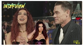 John Cena Makes Dua Lipa Cry Argylle Premiere