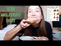 WHAT I ATE IN A DAY to try out the Military Diet (over 3 days) + giveaway winner announced