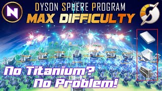 Farming For UNAVAILABLE Resource | MAX DIFFICULTY | #9 | Dyson Sphere Program - Dark Fog | Lets Play