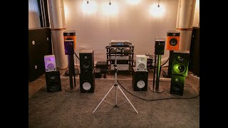 Multitest Active Monitor Speakers - PSI, Yamaha, Neumann, Behringer - HEDD